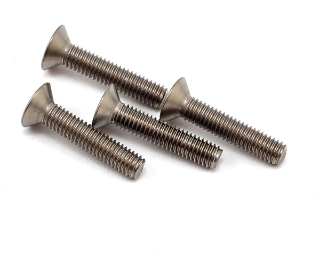 Picture of Yokomo 3x15mm Titanium Flat Head Screw (4)