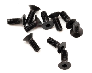 Picture of Yokomo 3x8mm Flat Head Hex Screw (10)