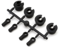 Picture of Mugen Seiki MBX8 Damper Rod Ends & Spring Retainers Set
