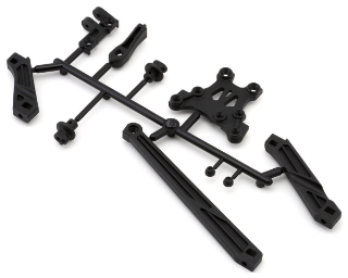 Picture of Mugen Seiki MBX8 Body Mounts, Chassis Brace & Upper Plate Set