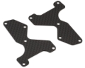 Picture of Mugen Seiki MBX8 Graphite Front Lower Arm Plates (2) (1.0mm)