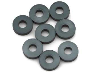 Picture of Mugen Seiki 3x8x2mm Aluminum Roll Center Spacers (Gun Metal) (8)