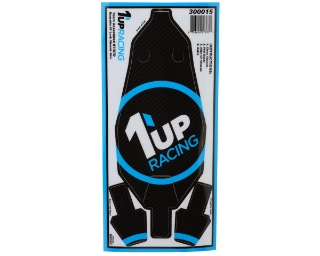 Picture of 1UP Racing RC10B7/RC10B7D Stacked 1UP Logo Reusable Chassis Protector Sheet