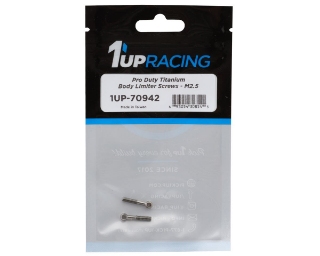 Picture of 1UP Racing Titanium Pro Duty Body Limiter Screws (2.5mm) (2)