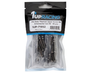 Picture of 1UP Racing Schumacher Cat PB Pro Duty Titanium Upper Screw Set (Silver) (95)