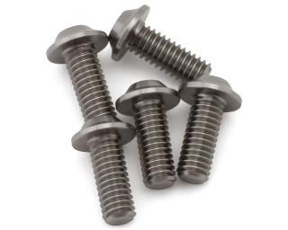 Picture of 1UP Racing M4 Titanium Pro Duty LowPro Head Screws (5) (4x10mm)