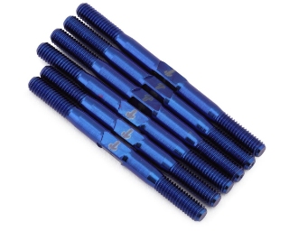 Picture of 1UP Racing HB Racing D2 Evo Pro Duty Titanium Turnbuckle Set (Blue)