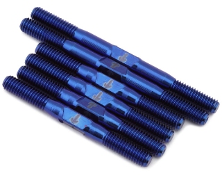 Picture of 1UP Racing HB Racing D4 Evo 3 Pro Duty Titanium Turnbuckle Set (Blue)