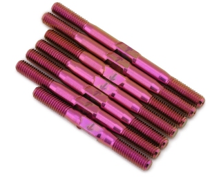Picture of 1UP Racing RC10B74.2/RC10B74.2D Pro Duty Titanium Turnbuckle Set (Pink)