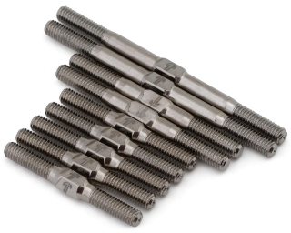 Picture of 1UP Racing Team Associated TC8 Pro Duty Titanium Turnbuckles Set (Silver)
