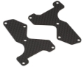 Picture of Mugen Seiki MBX8 Graphite Front Lower Arm Plates (2) (1.0mm)