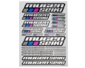 Picture of Mugen Seiki Large Decal Sheet (Chrome)