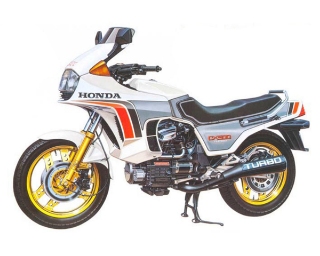 Picture of Tamiya 1/12 Honda CX500 Turbo Motorcycle Model Kit