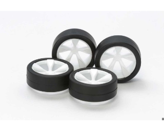 Picture of Tamiya JR Low Profile Tire/Wheel Set 5-Spoke