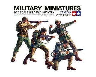 Picture of Tamiya 1/35 US Army Infantry Figure Set (4)