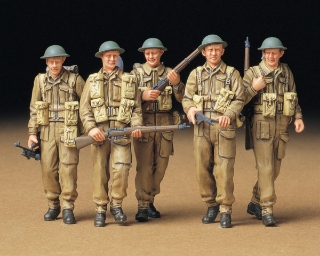 Picture of Tamiya 1/35 British Infantry on Patrol Plastic Model Kit