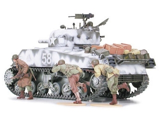 Picture of Tamiya 1/35 M4A3 Sherman 105mm Howitzer Plastic Model Kit