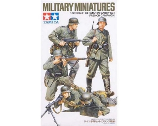 Picture of Tamiya 1/35 German Infantry Figure Set (5) (French Campaign)