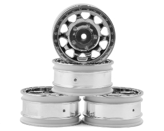 Picture of Tamiya BBX Buggy Wheels (Chrome) (4) (Front/Rear)