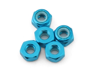Picture of Tamiya Low Profile 3mm Aluminum Lock Nut (Blue)