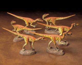 Picture of Tamiya 1/35 Velociraptors Dinosaur Diorama Set