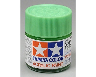 Picture of Tamiya X-15 Light Green Gloss Finish Paint (23ml)