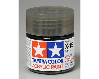 Picture of Tamiya X-19 Smoke Acrylic Paint (23ml)