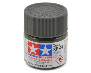 Picture of Tamiya XF-74 Flat Olive Drab Acrylic Paint (10ml)