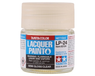 Picture of Tamiya LP-24 Semi Gloss Clear Lacquer Paint (10ml)