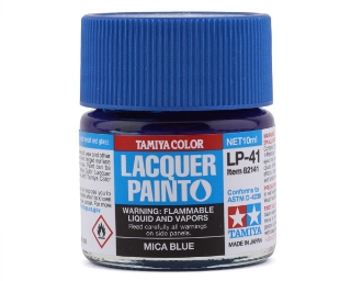 Picture of Tamiya LP-41 Mica Blue Lacquer Paint (10ml)