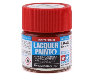 Picture of Tamiya LP-46 Pure Metallic Red Lacquer Paint (10ml)