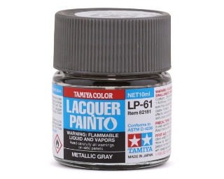 Picture of Tamiya LP-61 Metallic Grey Lacquer Paint (10ml)
