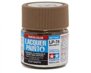 Picture of Tamiya LP-74 Flat Earth Lacquer Paint (10ml)
