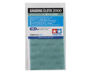 Picture of Tamiya 170x130mm Sanding Cloth (2000 Grit)