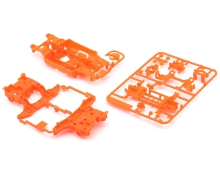 Picture of Tamiya JR Mini 4WD Station MS Chassis Set (Flo Orange)