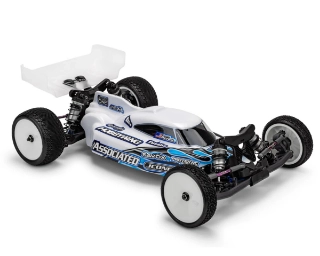 Picture of JConcepts Team Associated RC10B7/B7D "Striker" 1/10 2WD Buggy Body w/Carpet Wing (Clear) (Lightweight)